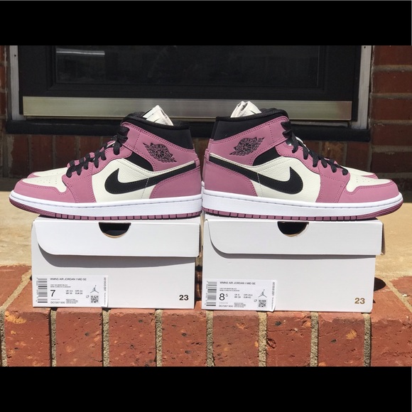 Jordan Shoes - Air Jordan 1 SE Mid Mulberry (W) Size 7 & 8.5 Wmns